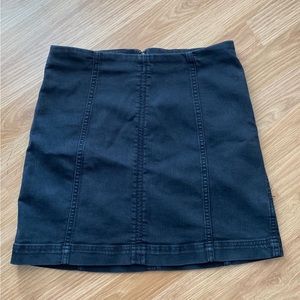 Free People Black Skirt